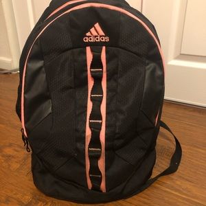 CUTE Pink Adidas Backpack with Load Spring Straps
